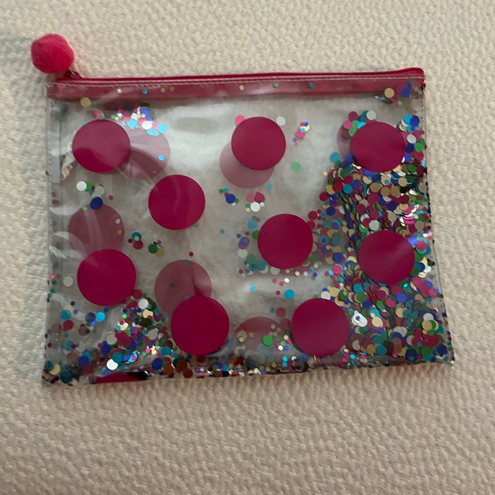 NWOT MSC Brand clear Clutch